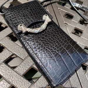 Vintage Brighton crossbody wallet